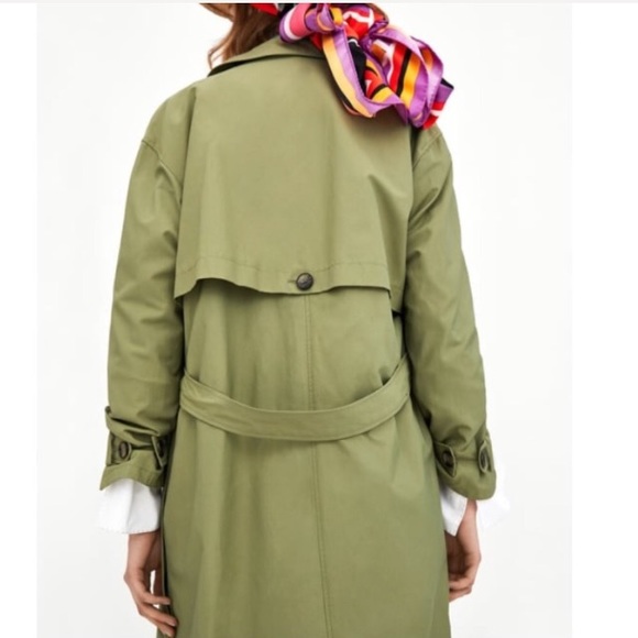 🚫SOLD🚫 [ZARA] Double Breasted Trench Coat - Picture 6 of 8